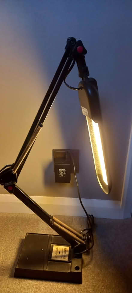 Photo of free Angle Lamp with heavy base - working (Gleadless S12) #1