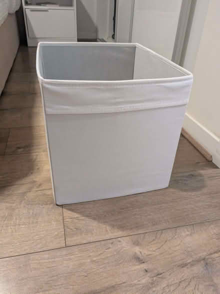 Photo of free 2x white storage boxes (islington N1) #1