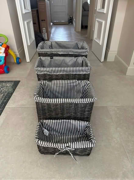 Photo of free Set of storage baskets (St Margarets TW1) #2