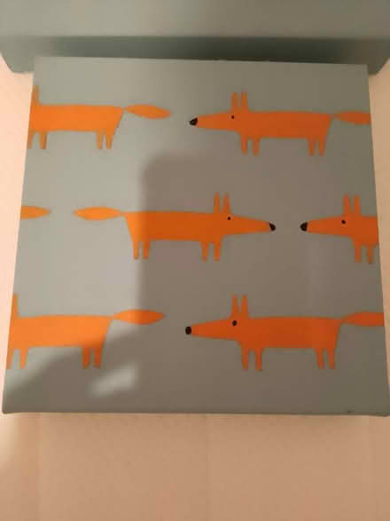 Photo of free Scion Mr Fox design canvases (Moreton Hall BSE) #1