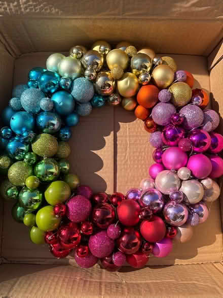 Photo of free Holiday wreath (Redwood City) #1