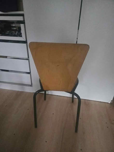 Photo of free Metal and plywood chair (Hackney Downs E8) #2
