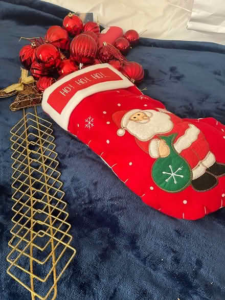 Photo of free Xmas Tree Stand/dish & decorations (Dun Laoghaire) #1