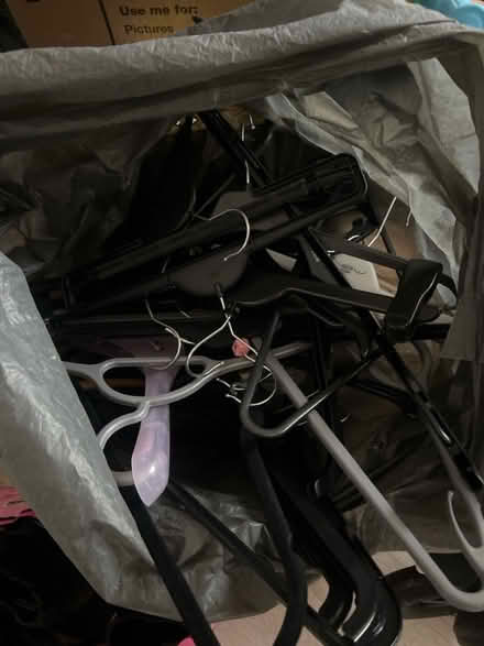 Photo of free plastic clothes hangers (St Margarets TW1) #2