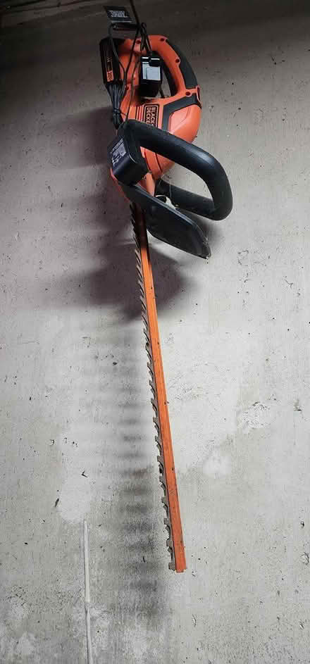 Photo of free 22in cordless trimmer (Dracut) #1