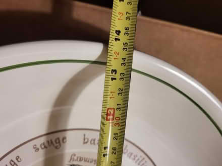 Photo of free Serving Dish w/Herb Motif (Elmvale Acres) #2