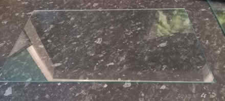 Photo of free Two clear glass shelves from fridge 46.5cm x 25.5cm (Gleadless S12) #1