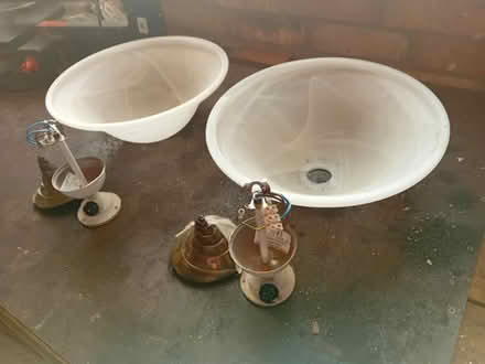 Photo of free Two ceiling up lights (Harrold. MK43) #3