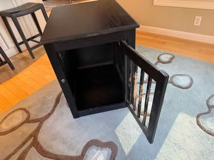 Photo of free End table - dog crate (Shrewsbury) #1