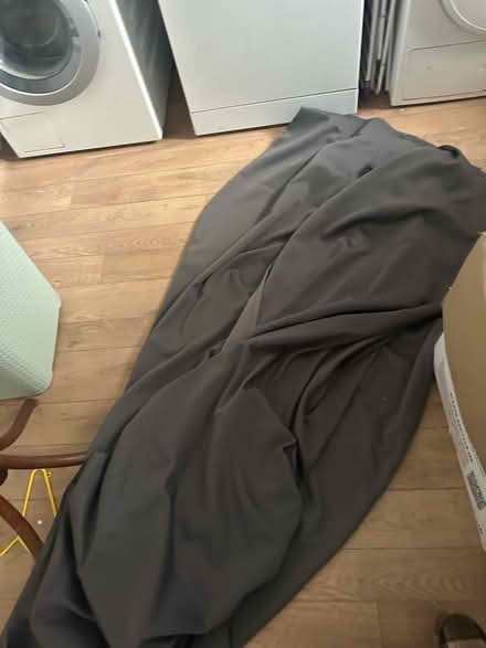 Photo of free set of IKEA gray black out curtains (Whitehawk BN2) #1