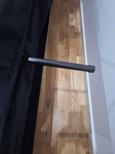 Photo of free 4 seater black velvet sofa bed (Bexleyheath DA7) #4