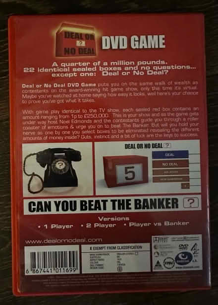 Photo of free DVD Game (Chigwell IG7) #3