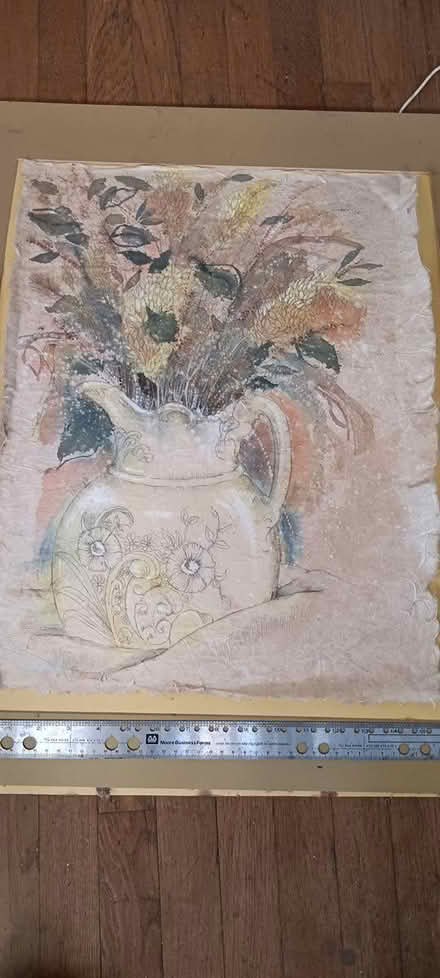 Photo of free flowers in pot artwork (melrose) #1