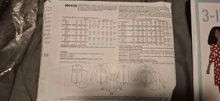 Photo of free New clothes patterns (ME15 Westmorland Road) #2