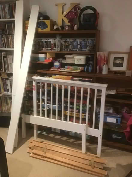 Photo of free Single bed frame and mattress (ME16) #2