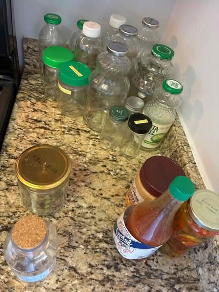 Photo of free Glasses/Plastic bottles and Jars (Jenkintown, PA) #1