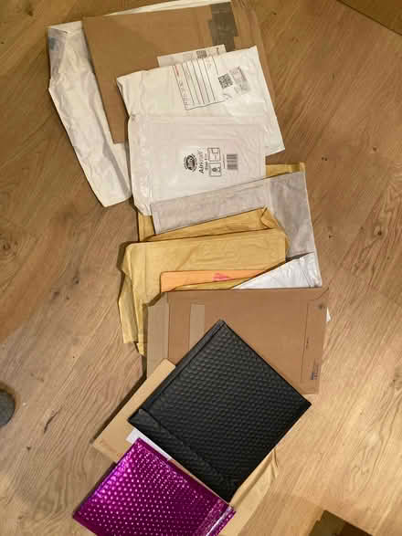 Photo of free Jiffy bags and hard-backed enveloped (Bloxham OX15) #1