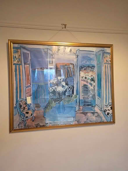 Photo of free Raul Dufy print and frame (Prestwich, M25) #1
