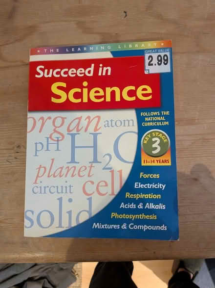 Photo of free Book: succeed in science (S7 Nether Edge) #2