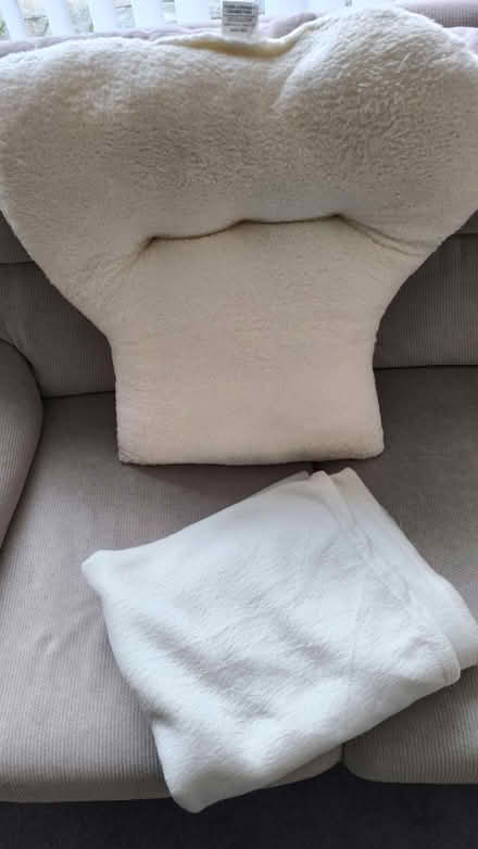 Photo of free Backrest cushion and clean blanket (The Camp AL1) #2