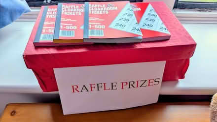 Photo of free Raffle tickets and box (Little Chalfont HP8) #1
