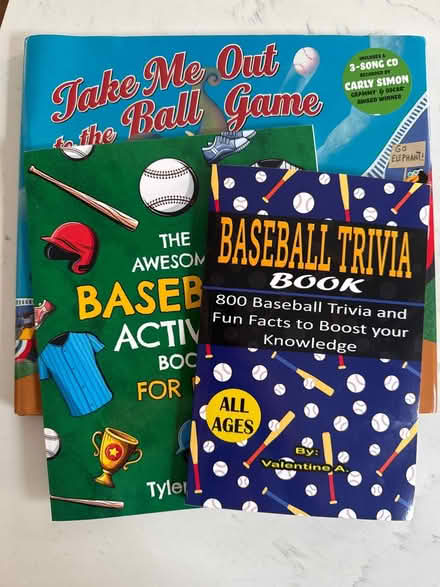Photo of free Baseball books (Redwood City) #1