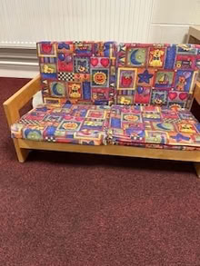 Photo of free Nursery size sofa (Kirkdale) #1