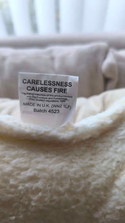 Photo of free Backrest cushion and clean blanket (The Camp AL1) #1