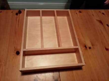 Photo of free Wooden cutlery tray (Ware SG12) #1