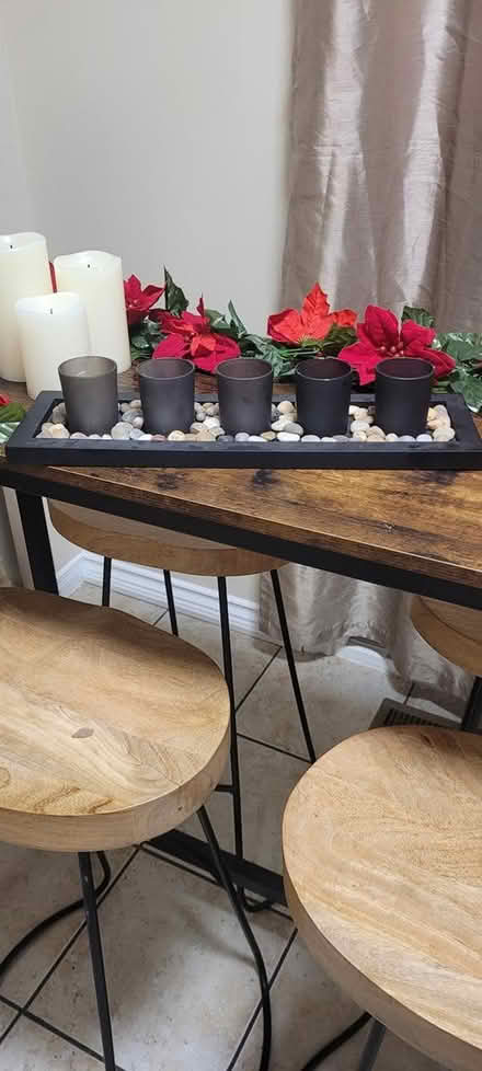 Photo of free Tray with votive holders (Pinerow Cres Waterloo) #1