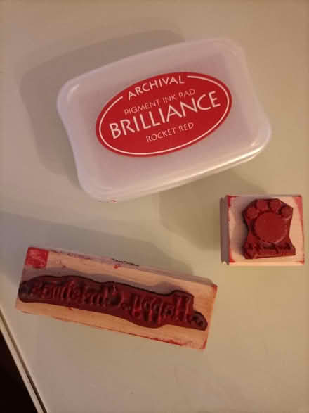 Photo of free Wooden stamp set (Bucklesham) #2