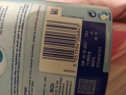 Photo of free Aptamil Anti Reflux Milk-Sealed (Lichfield WS14) #2