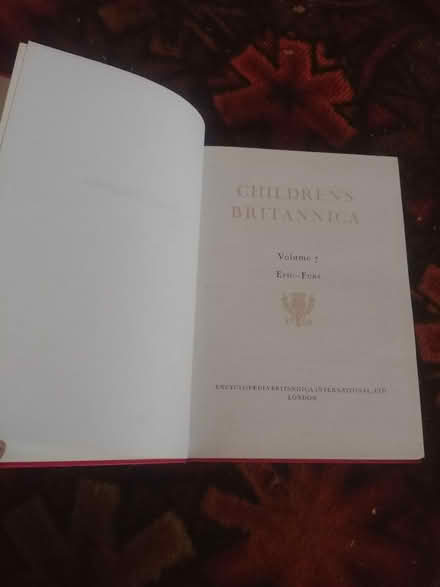 Photo of free Childrens Encyclopedia Brittanica (Nr South Norwood Lakes SE19) #2