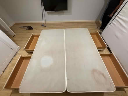 Photo of free Used Super king divan base and mattress (West End GU24) #2