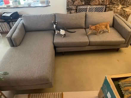 Photo of free Curb Alert - Midcentury Couch (North Hollywood) #1