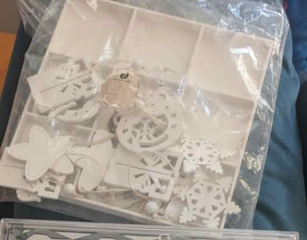 Photo of free Blue and white Christmas decs (Wolverhampton WV10) #2