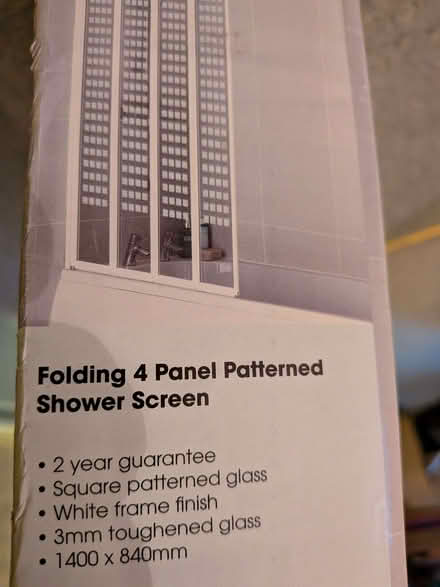 Photo of free Shower Screen - Folding, 4 panel (Chorlton M21) #2