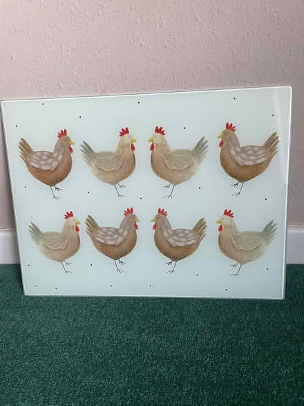 Photo of free Glass chopping board (Yarnton ox51nd) #1