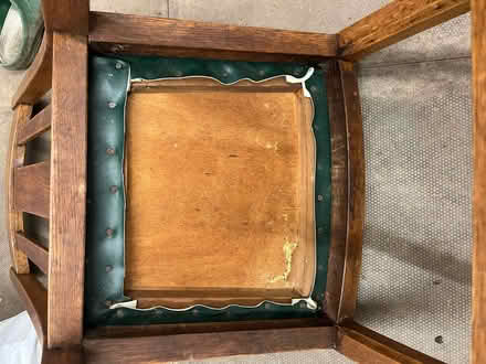 Photo of free Two traditional dining chairs - 1930s/40s? (Barnard's Green WR14) #3