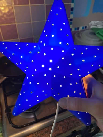 Photo of free IKEA blue star nightlight (Kilbarchan) #1