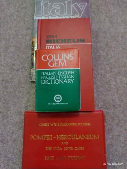 Photo of free Italy books (Bridlington YO15) #1