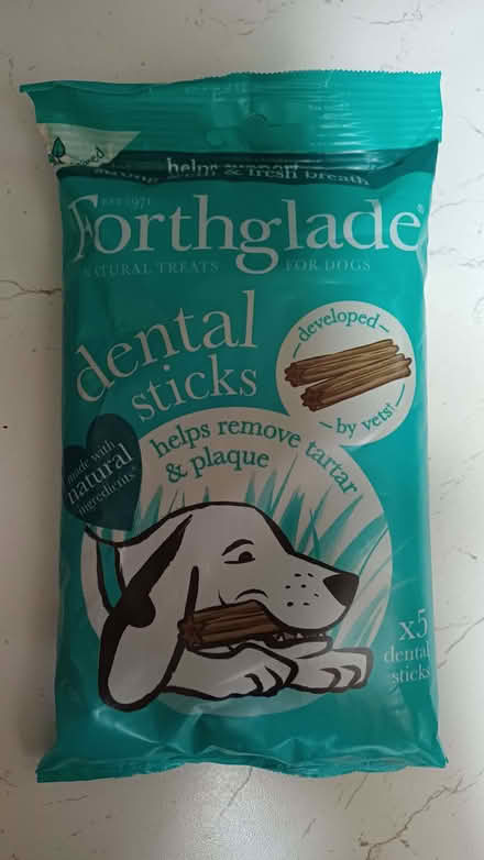 Photo of free Forthglade dental sticks for dogs (Bradbourne Lakes TN13) #1
