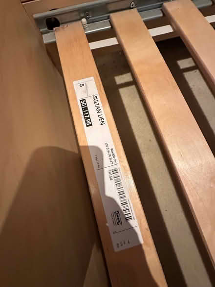Photo of free IKEA bed frame and mattress (Woodside Park N12) #1