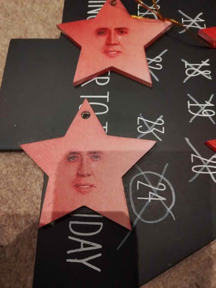 Photo of free Nicholas Cage tree stars (Frome BA11) #2