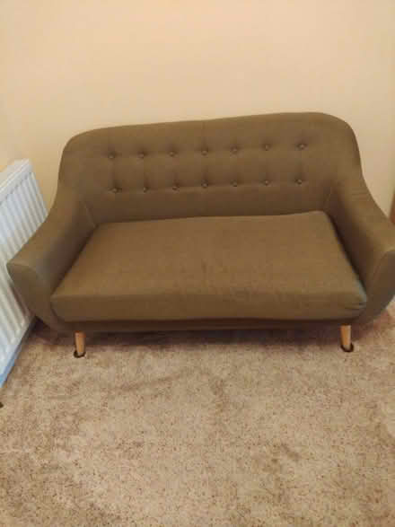 Photo of free Green 1960's style sofa (Braintree CM7) #1