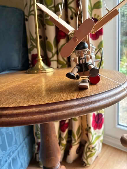 Photo of free Small wooden flying machine & pilot –wings move – 4 repair (Neat Enstone OX7) #4