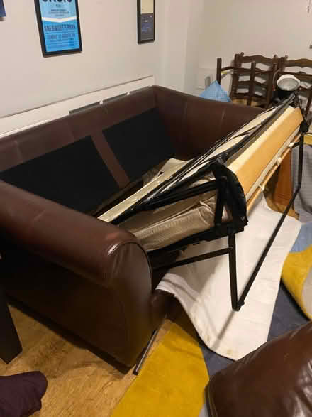 Photo of free Two seater sofa bed (Knebworth SG3) #4