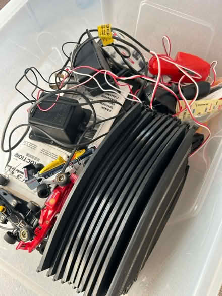 Photo of free Scalextric items - Large box (Banstead) #1