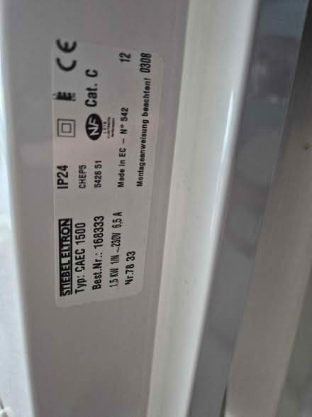 Photo of free Heaters - Electric wall mounted (Taunton Killams & Mountfield District Ward TA1) #2