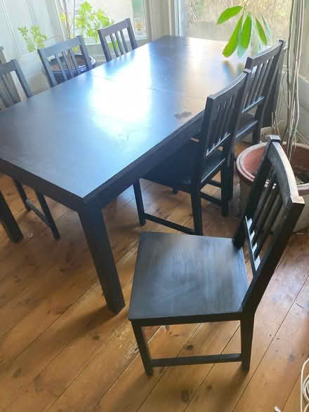 Photo of free Table and 6 chairs (N4 4HH) #2
